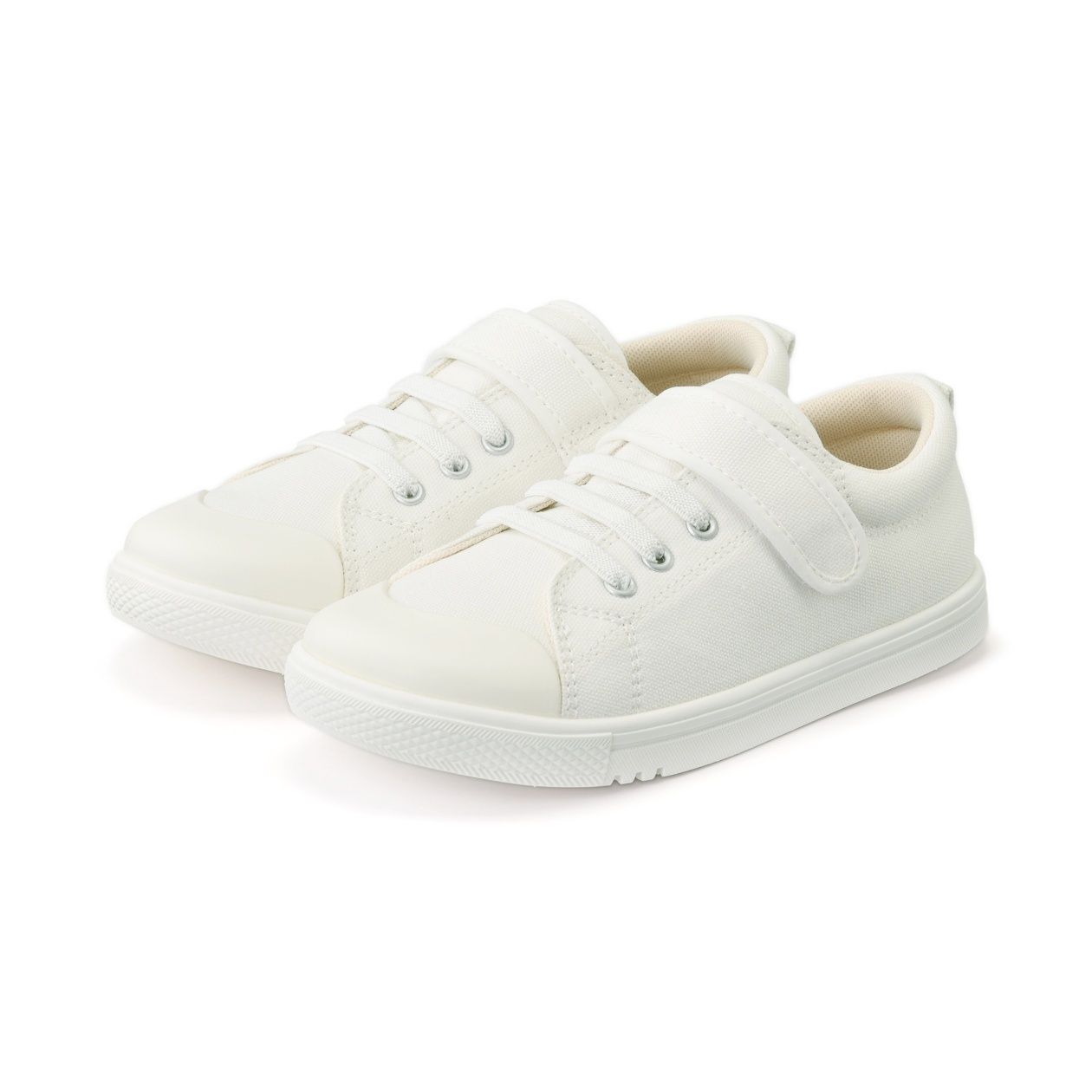 WATER REPELLENT ORGANIC COTTON SNEAKERS (BABY) BABY 14cm OFF WHITE MUJI |  