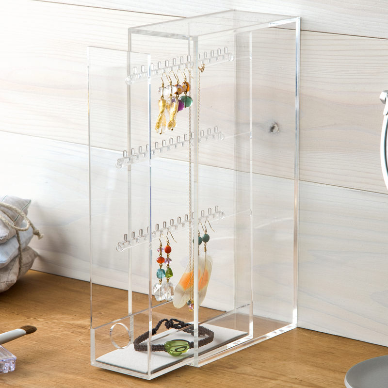 Acrylic shop jewelry stand