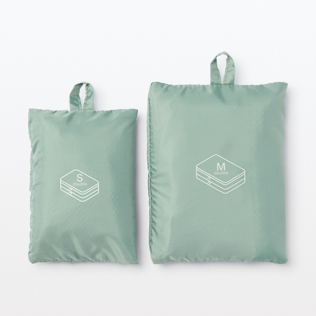 Muji bag organiser top